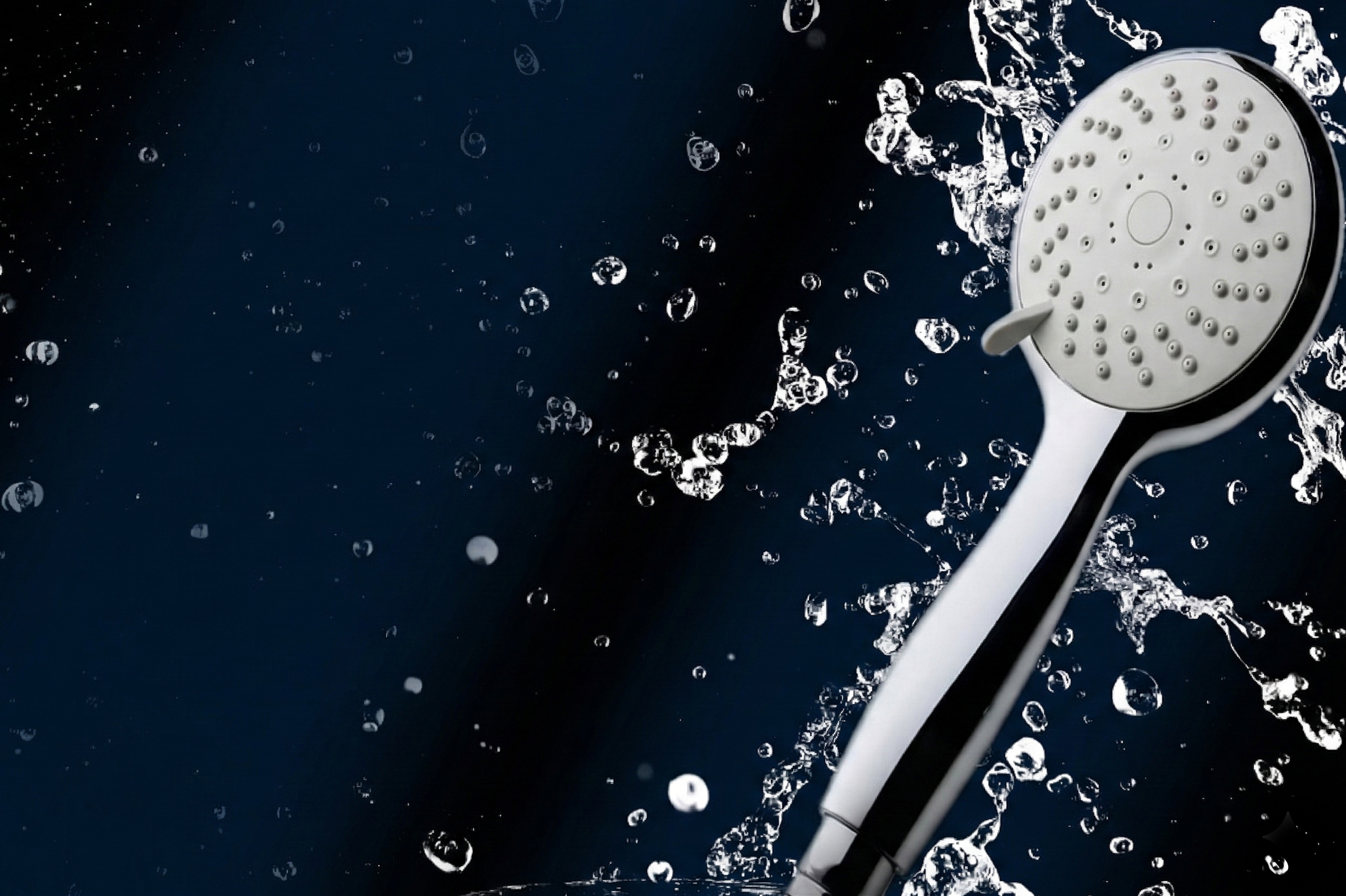 アクアビュル 角度付回転シャワーヘッド